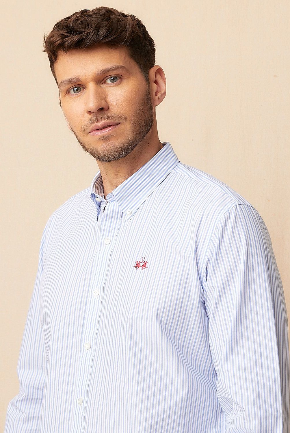 LA MARTINA - Camisa Manga Larga Casual Hombre La Martina