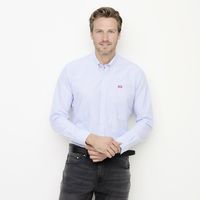 Camisa Manga Larga Casual Hombre