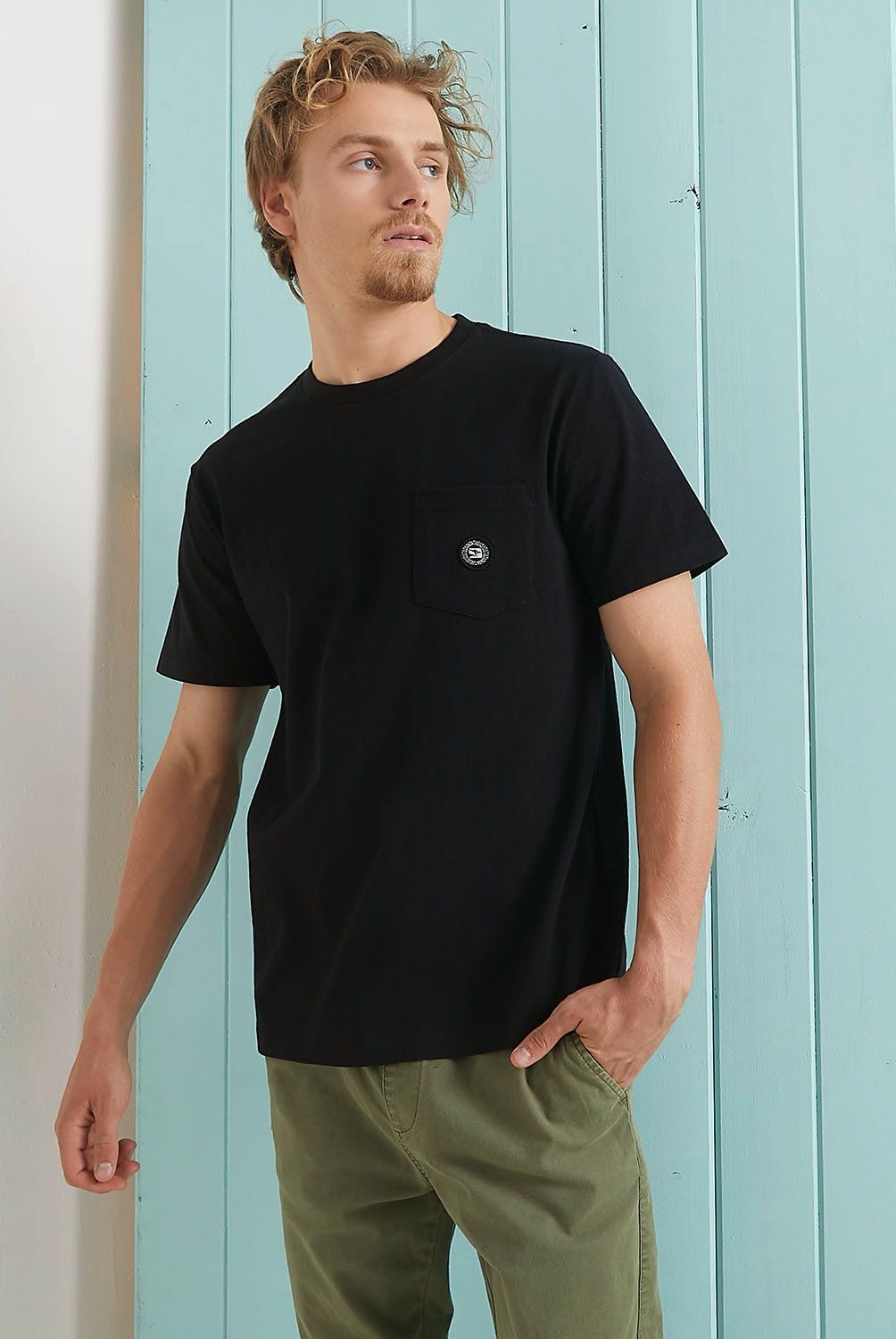DOO AUSTRALIA - Polera Doo Australia Manga Corta Algodón Casual Hombre
