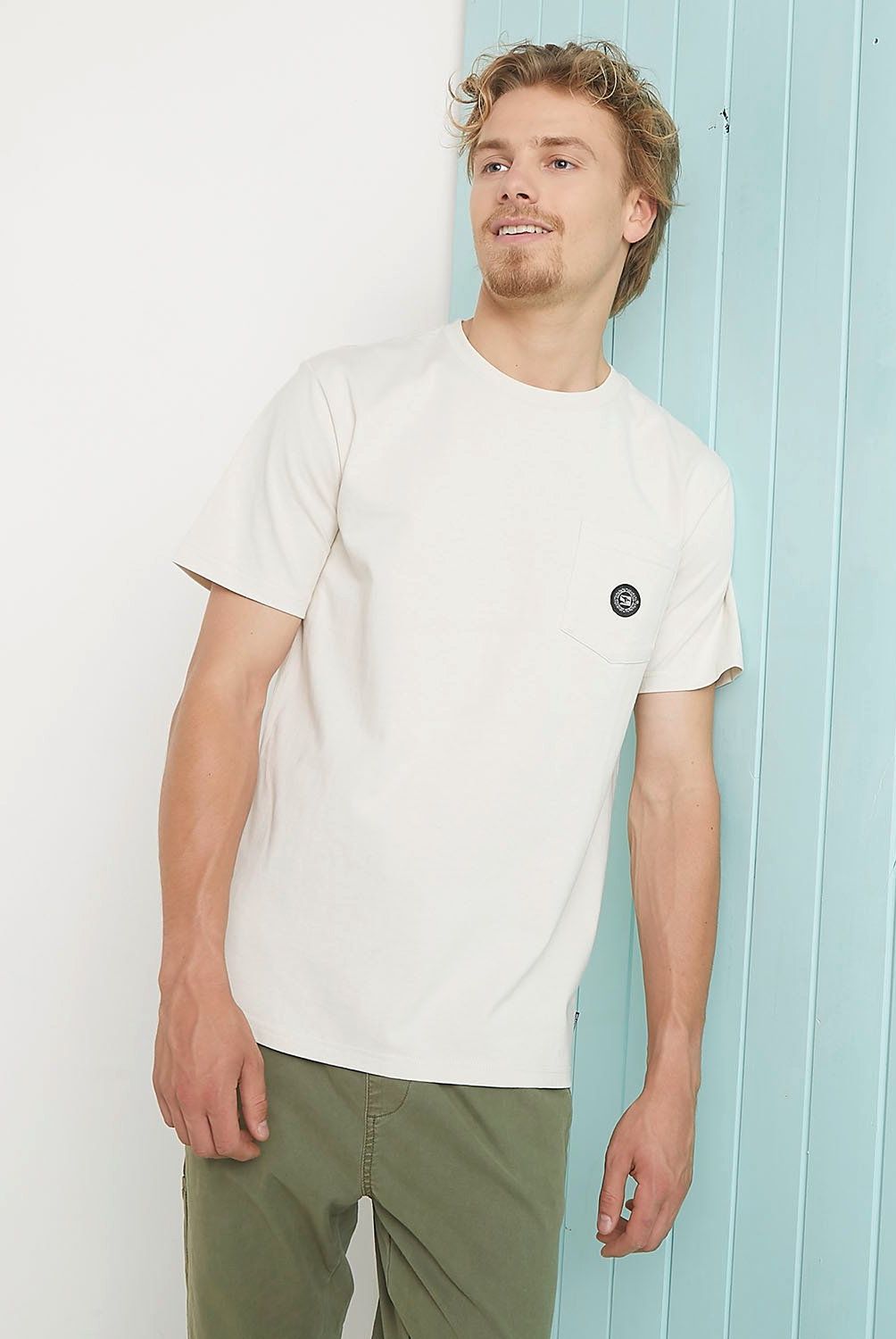 DOO AUSTRALIA - Polera Doo Australia Manga Corta Algodón Casual Hombre