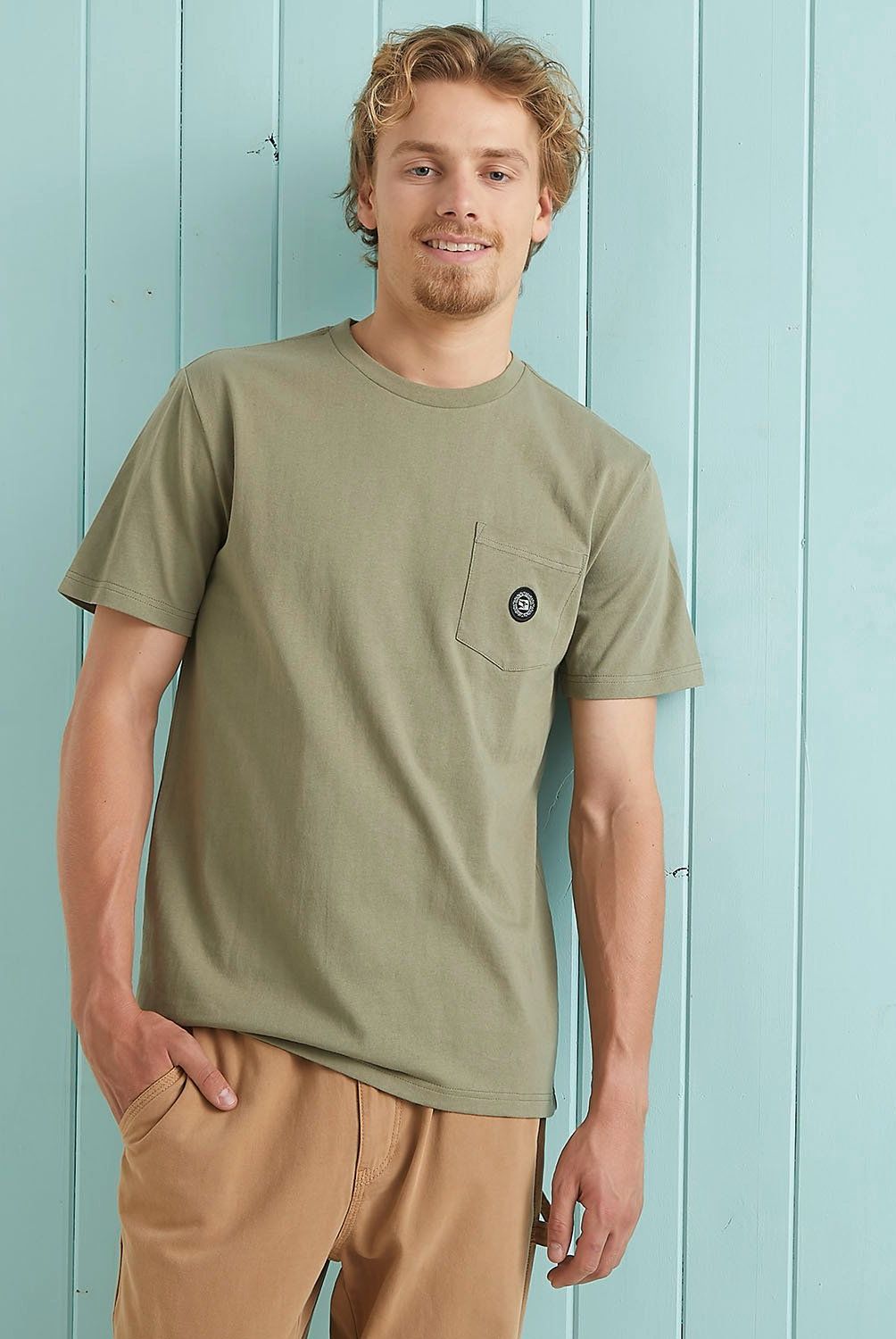 DOO AUSTRALIA - Polera Doo Australia Manga Corta Algodón Casual Hombre