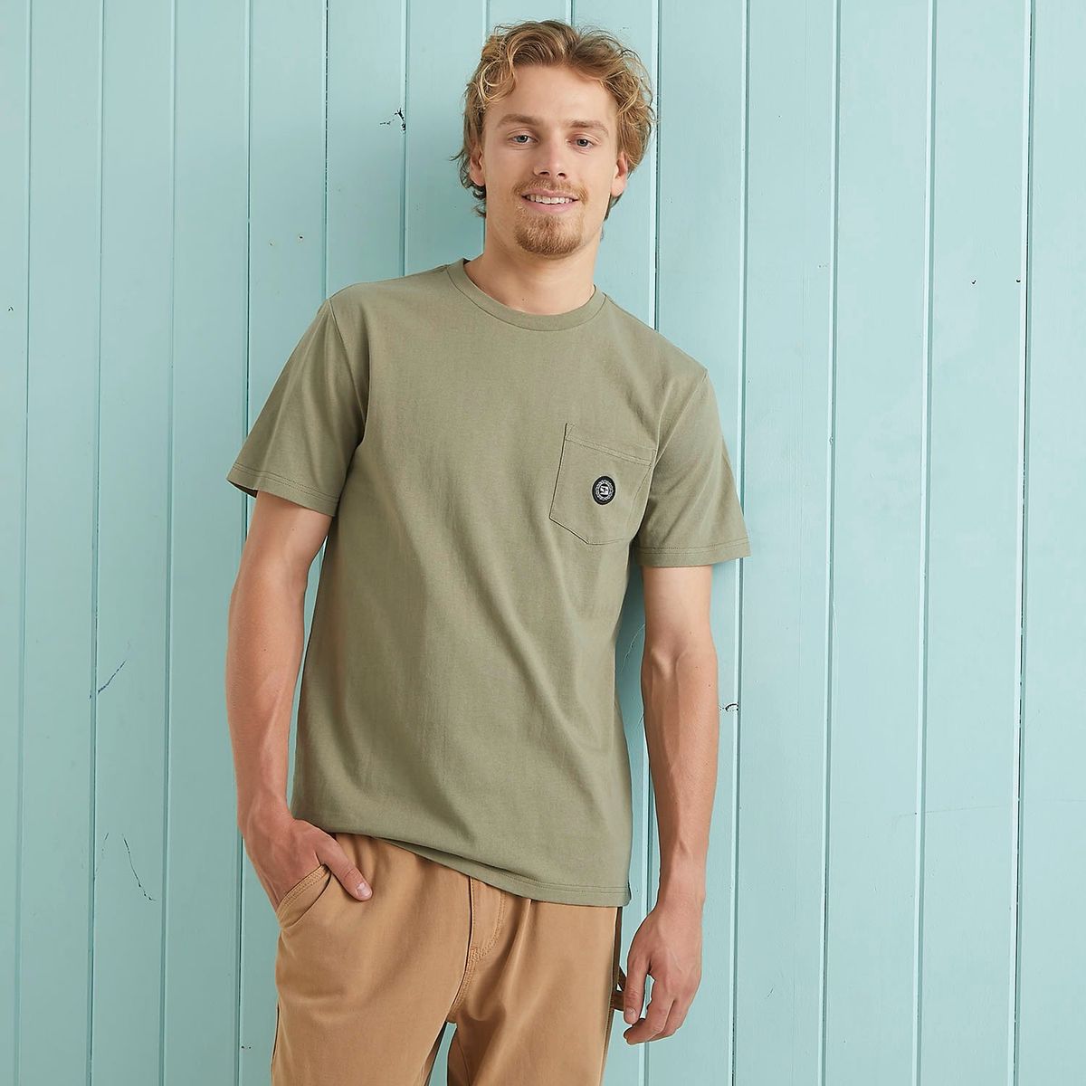 DOO AUSTRALIA - Polera Doo Australia Manga Corta Algodón Casual Hombre