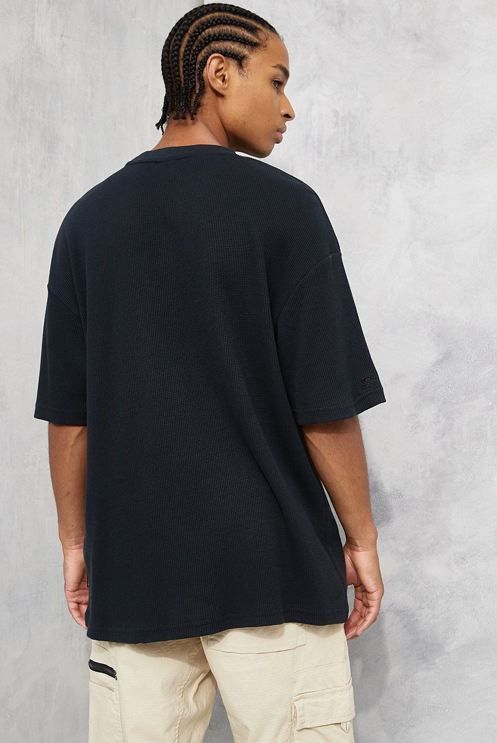 STARTER - Polera Manga Corta Relaxed Fit Waffle Hombre Starter