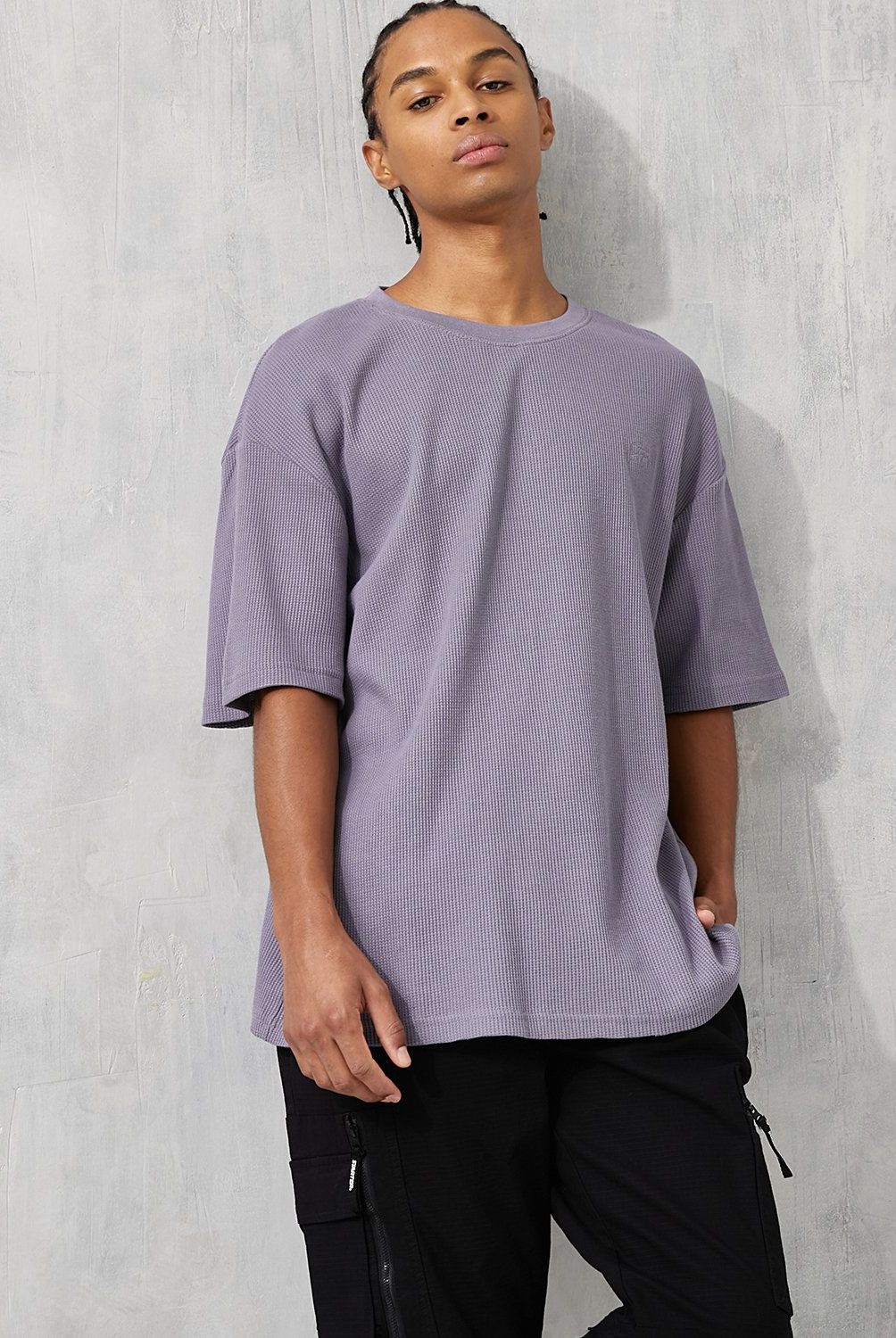 STARTER - Polera Manga Corta Relaxed Fit Waffle Hombre Starter