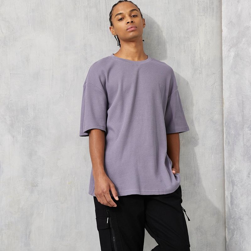 STARTER - Polera Manga Corta Relaxed Fit Waffle Hombre Starter
