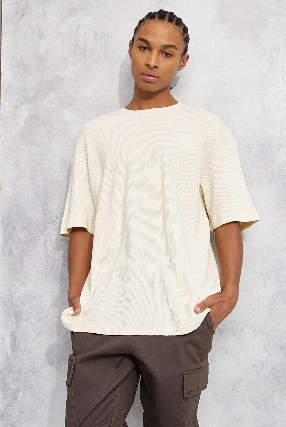 STARTER - Polera Manga Corta Relaxed Fit Waffle Hombre Starter