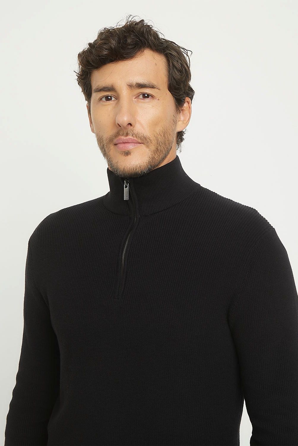 NEWPORT - Sweater Casual Algodón con Cremallera Newport Hombre