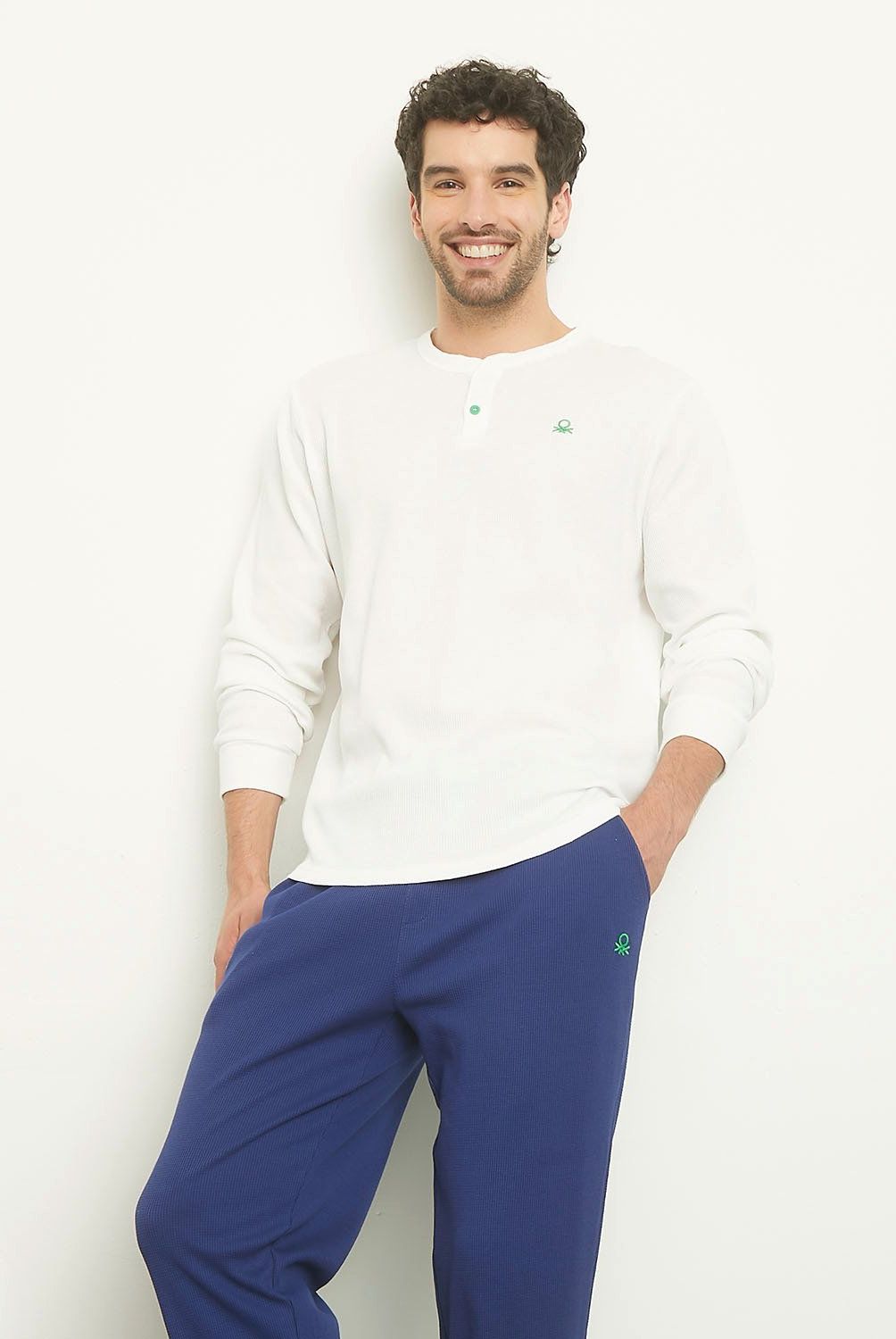 BENETTON - Pijama Largo Hombre Benetton