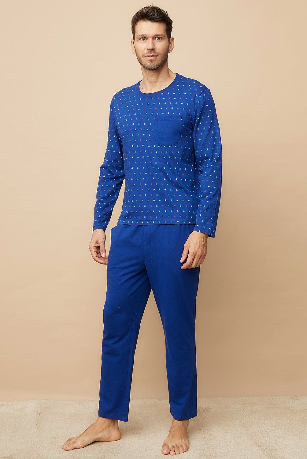 BENETTON - Pijama Largo Hombre Benetton