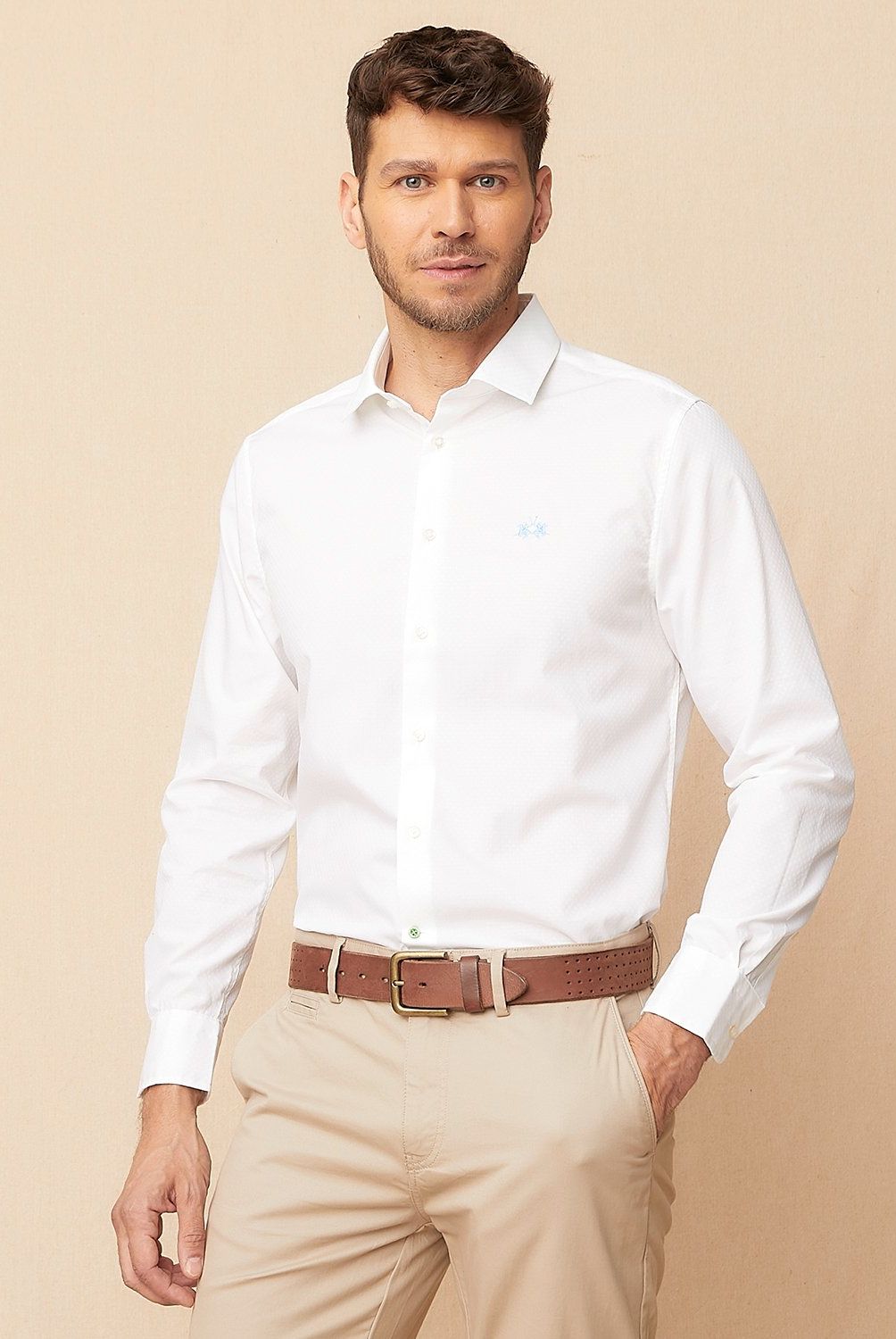 LA MARTINA - Camisa Manga Larga Casual Hombre La Martina