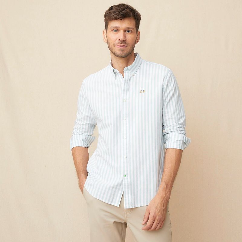 LA MARTINA - Camisa Manga Larga Regular Fit Hombre La Martina