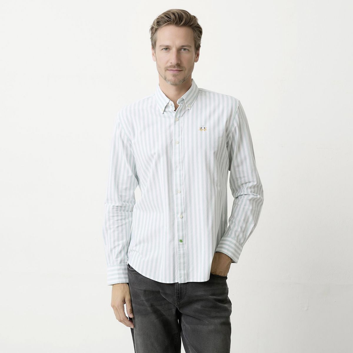 LA MARTINA - Camisa Manga Larga Regular Fit Hombre La Martina