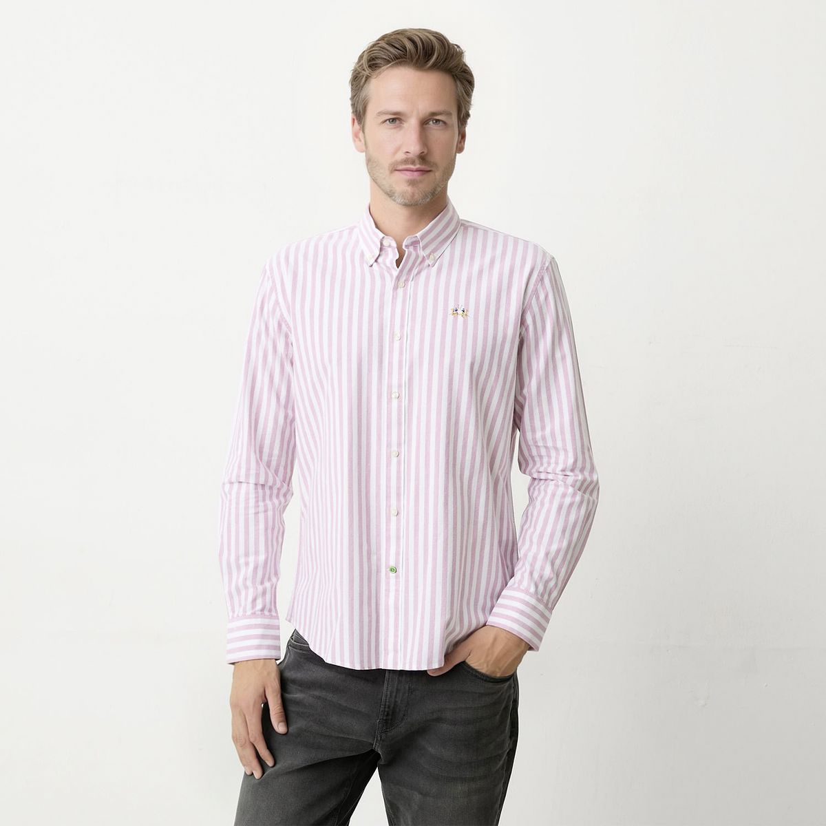 LA MARTINA - Camisa Manga Larga Regular Fit Hombre La Martina