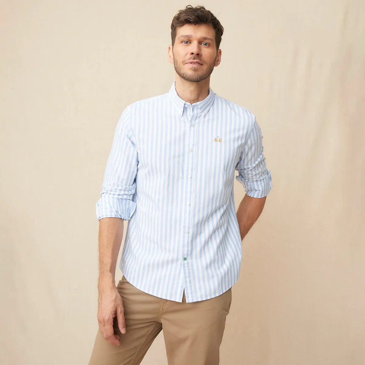 LA MARTINA - Camisa Manga Larga Regular Fit Hombre La Martina
