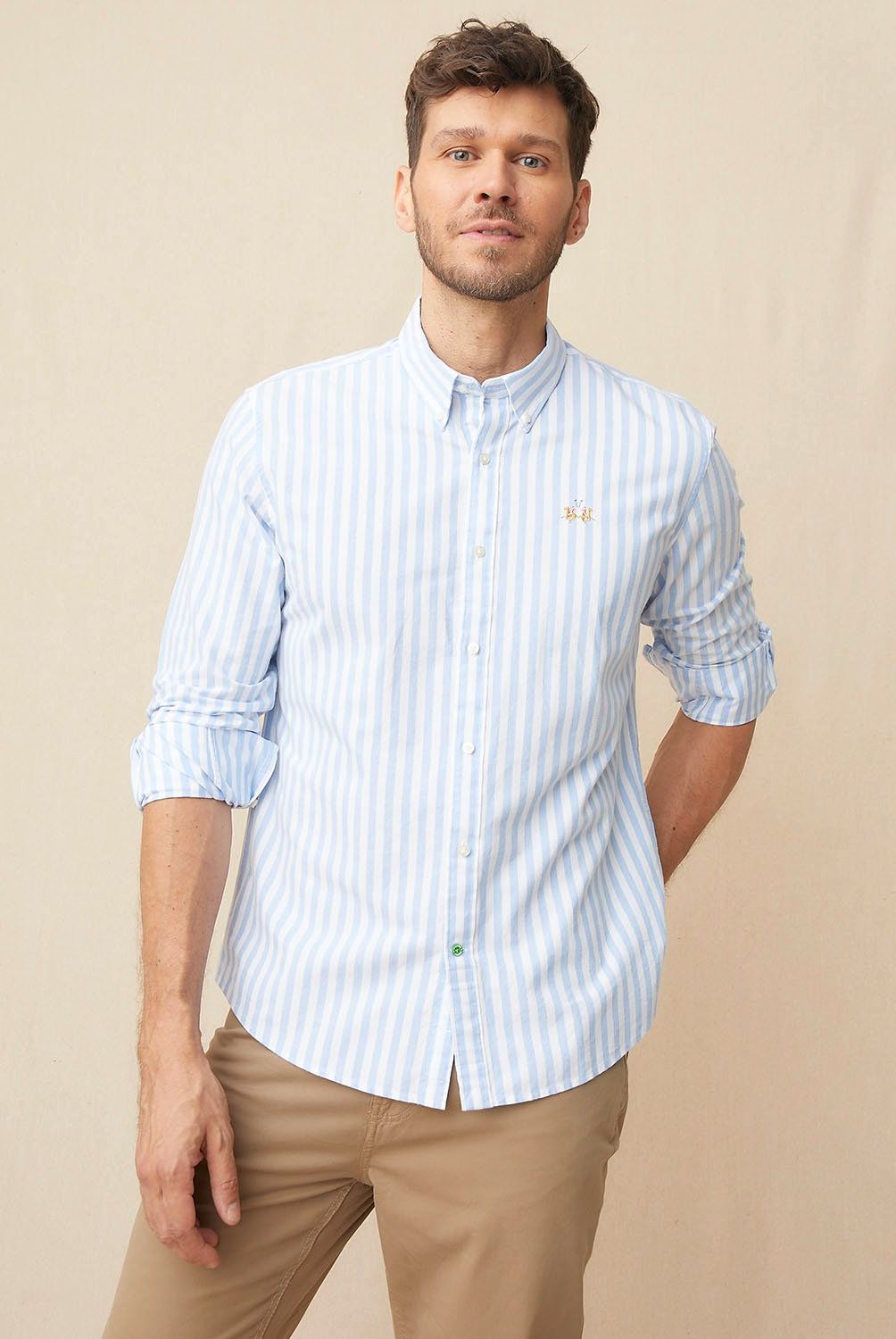 LA MARTINA - Camisa Manga Larga Regular Fit Hombre La Martina