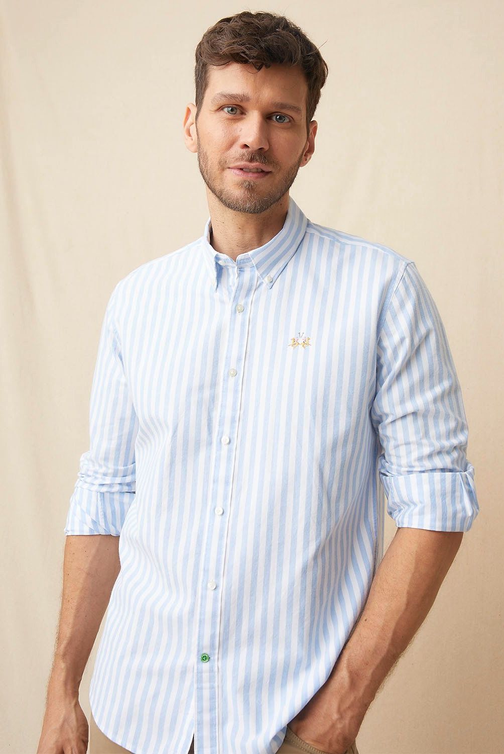 LA MARTINA - Camisa Manga Larga Regular Fit Hombre La Martina