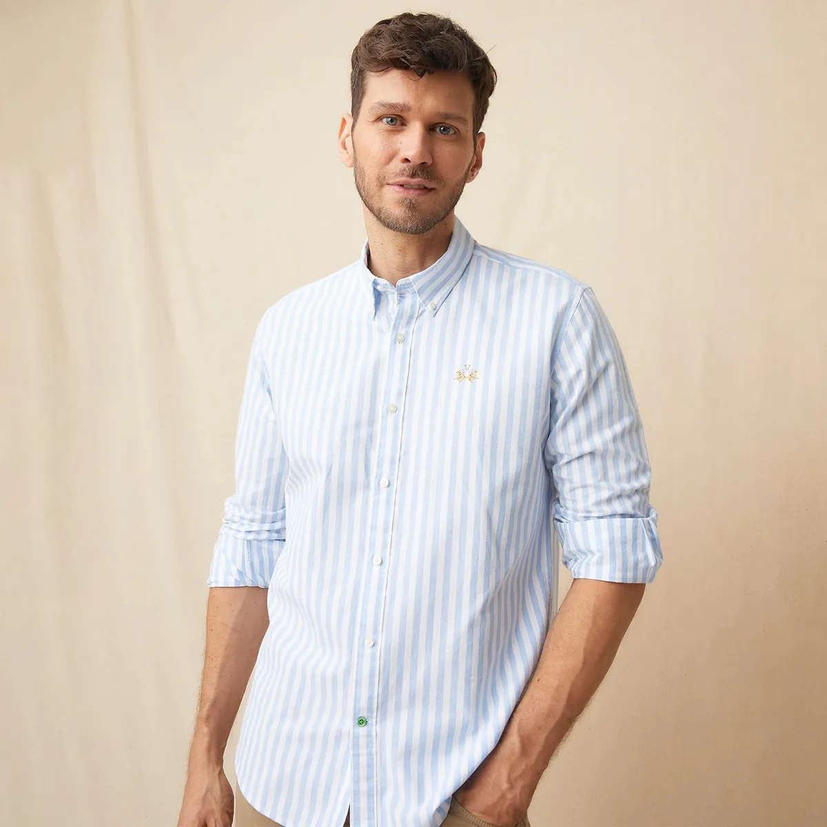 LA MARTINA - Camisa Manga Larga Regular Fit Hombre La Martina