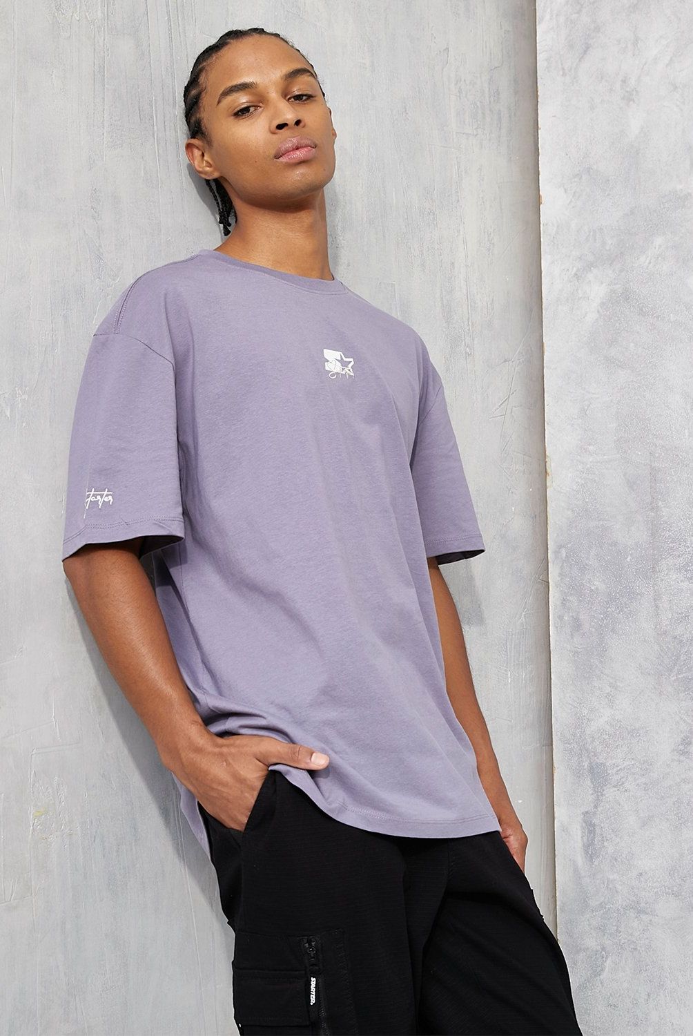 STARTER - Polera Manga Corta Algodón Relaxed Fit Hombre Starter