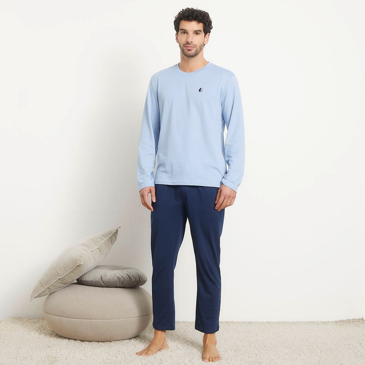 NEWPORT - Pijama Largo Hombre Newport