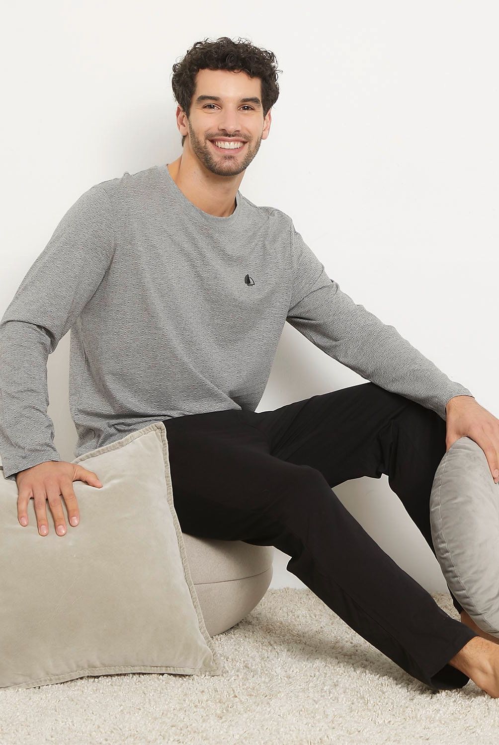 NEWPORT - Pijama Largo Hombre Newport