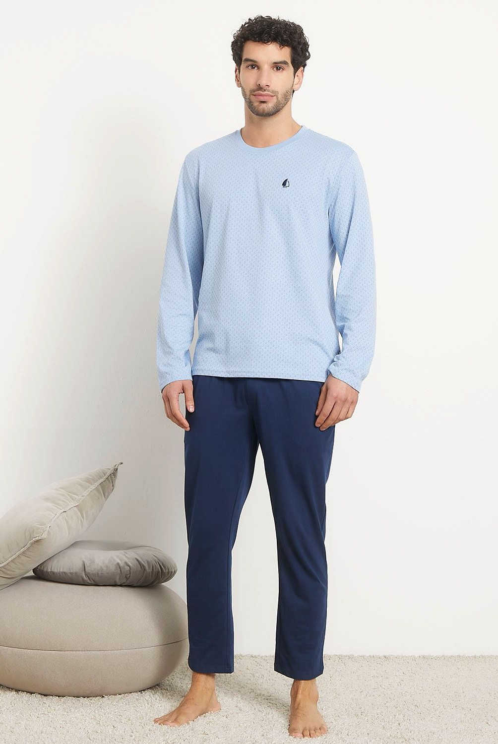 NEWPORT - Pijama Largo Hombre Newport