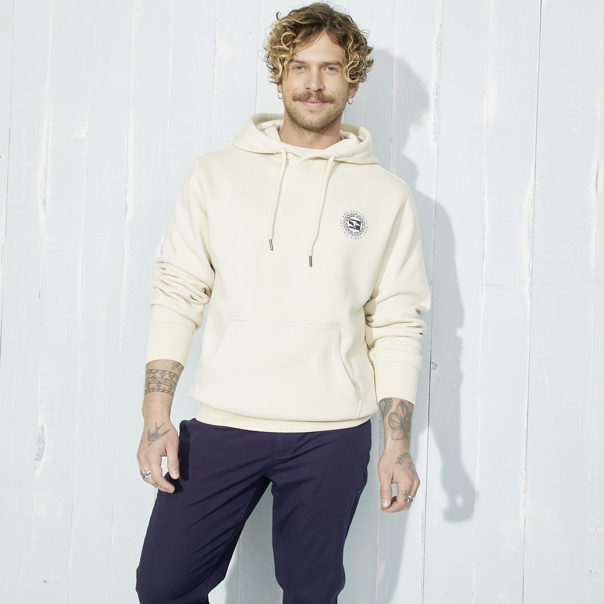 DOO AUSTRALIA - Polerón Doo Australia Hombre Algodón Manga Larga Diseño