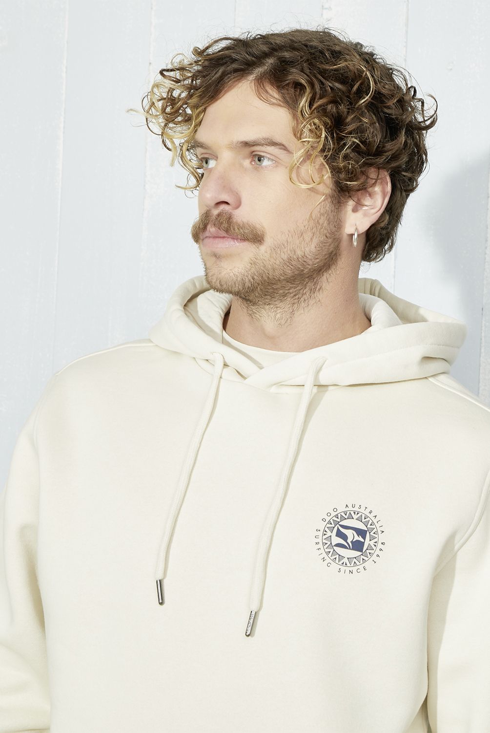 DOO AUSTRALIA - Polerón Doo Australia Hombre Algodón Manga Larga Diseño