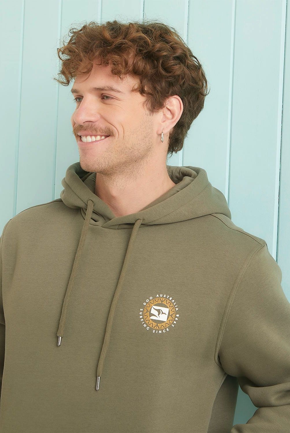 DOO AUSTRALIA - Polerón Doo Australia Hombre Algodón Manga Larga Diseño