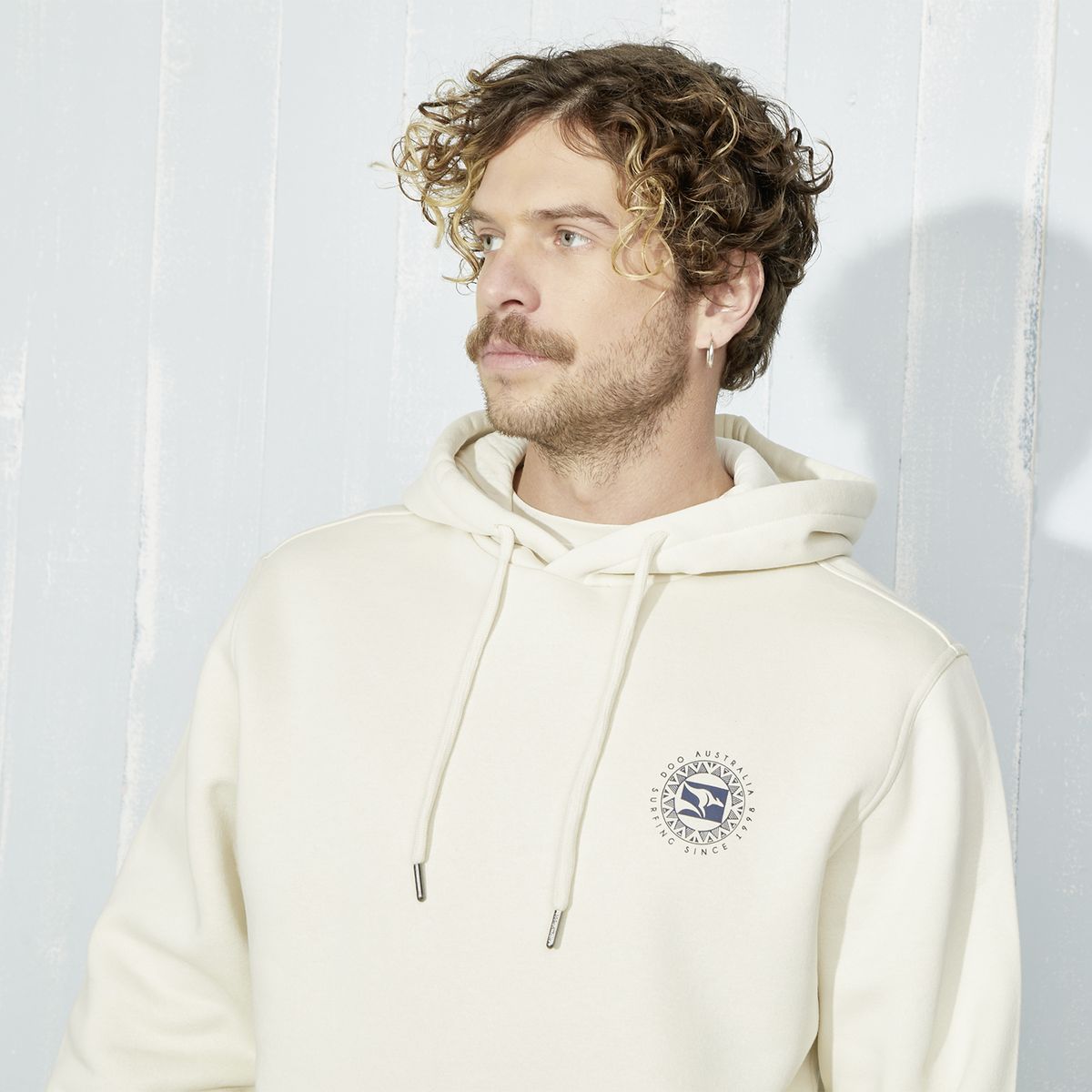 DOO AUSTRALIA - Polerón Doo Australia Hombre Algodón Manga Larga Diseño