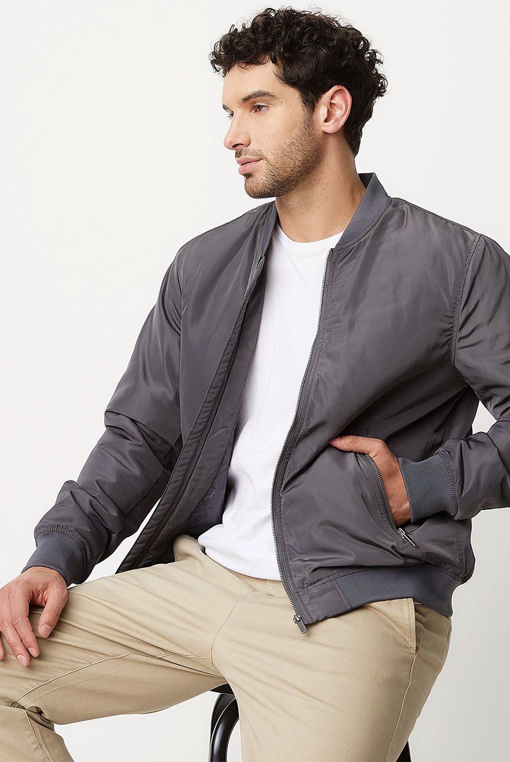 NEWPORT - Chaqueta Newport Manga Larga Fit Regular Hombre