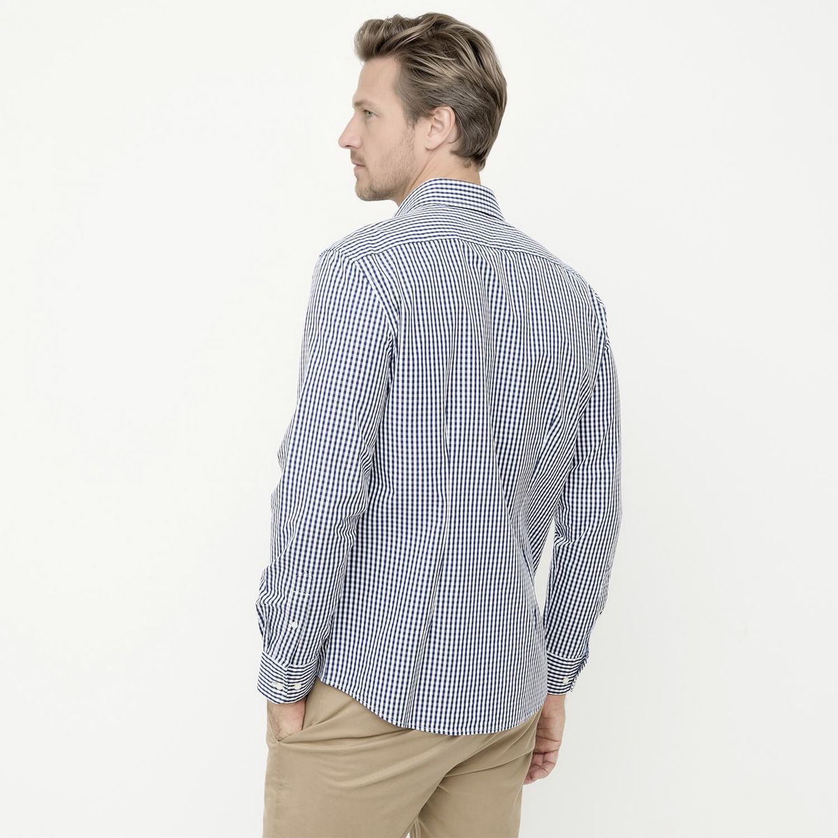 LA MARTINA - Camisa Check Manga Larga Casual Hombre La Martina