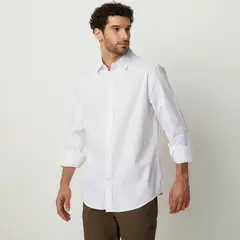 NEWPORT - Camisa Manga Larga 100% Algodón