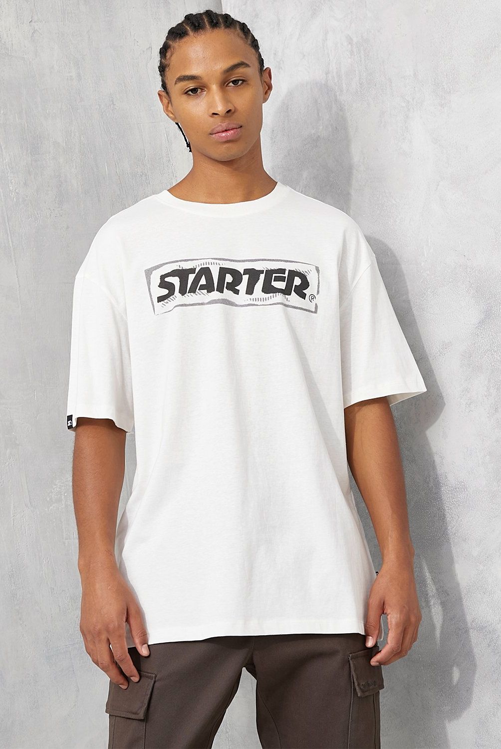 STARTER - Polera Manga Corta Algodón Relaxed Fit Hombre Starter