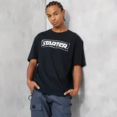 STARTER - Polera Manga Corta Algodón Relaxed Fit Hombre