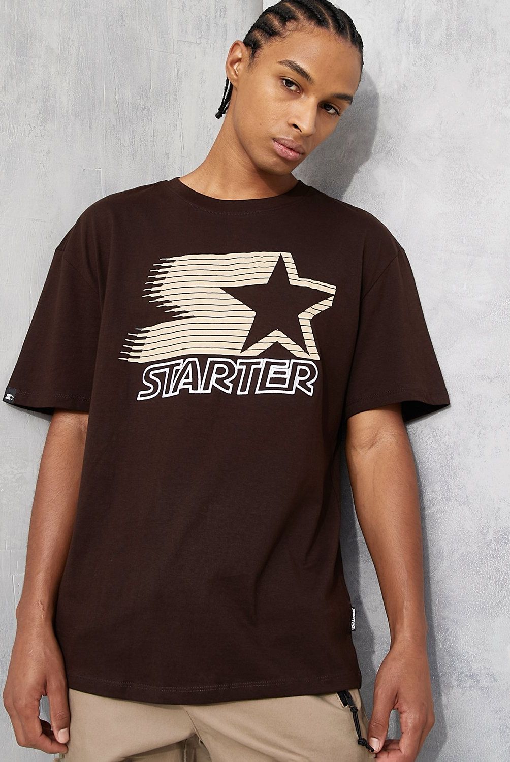 STARTER - Polera Manga Corta Algodón Relaxed Fit Hombre Starter