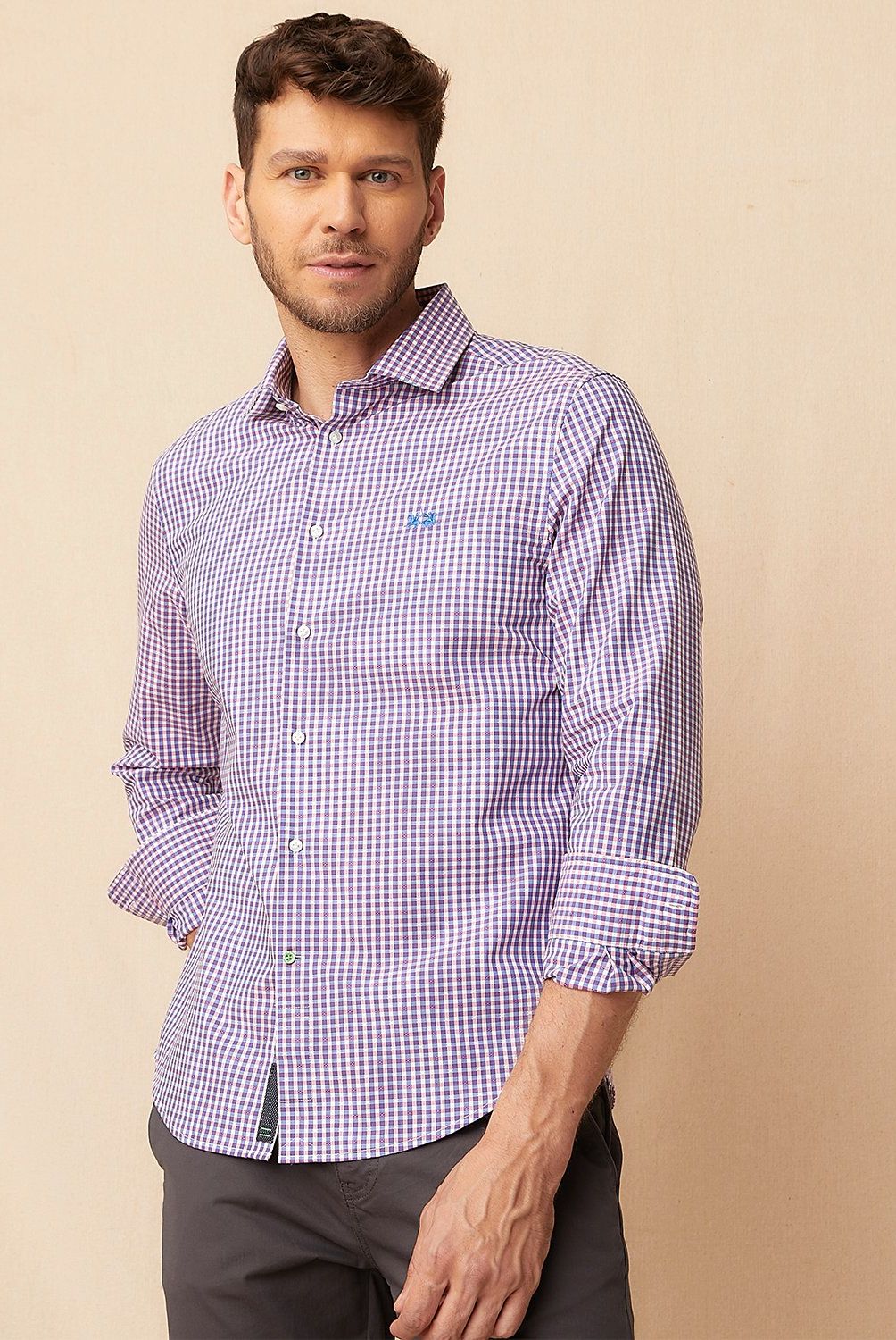 LA MARTINA - Camisa Manga Larga Casual Hombre La Martina