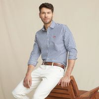 Camisa Casual Manga Larga Slim Fit Hombre