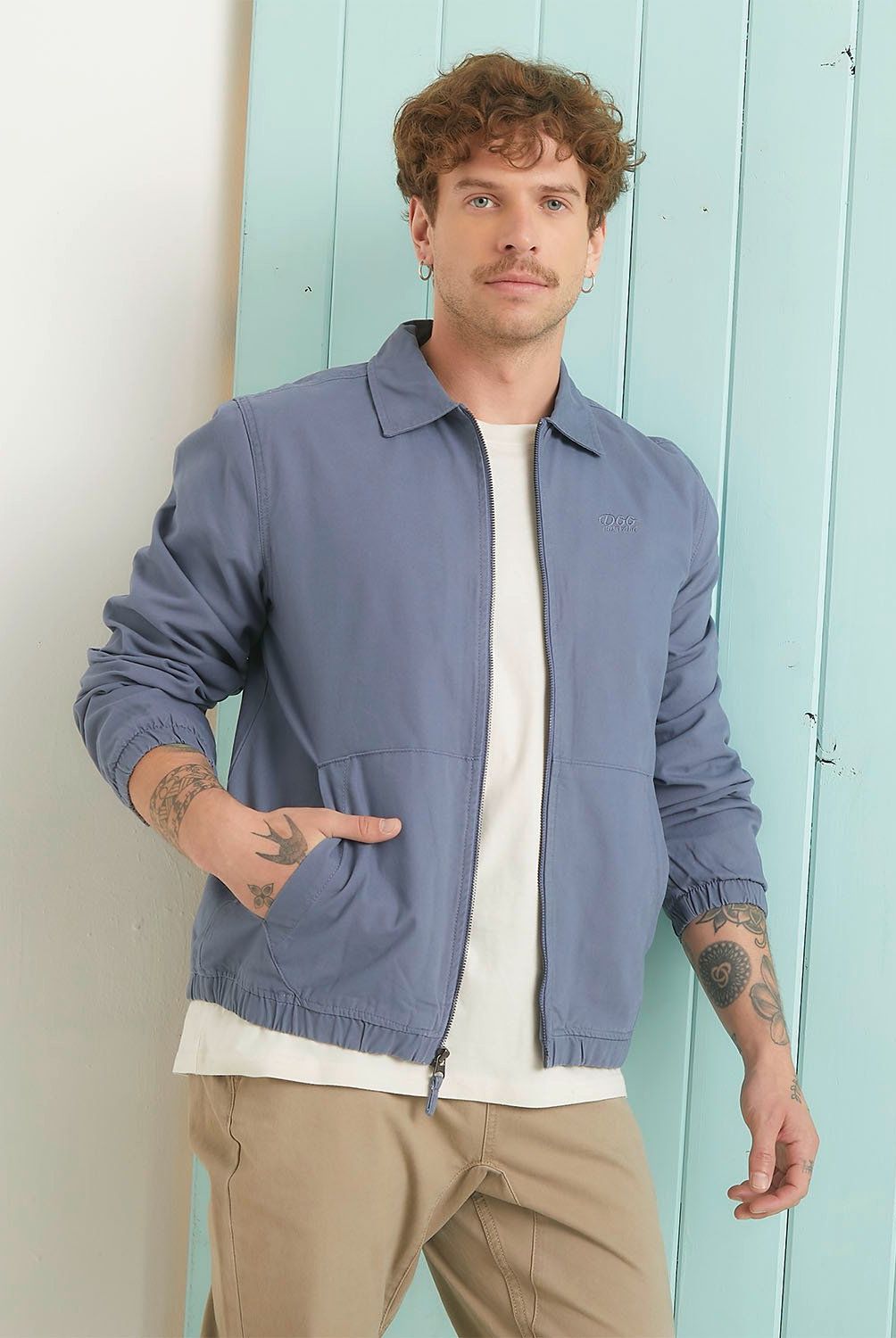 DOO AUSTRALIA - Chaqueta Casual Algodón Manga Larga Doo Australia Hombre