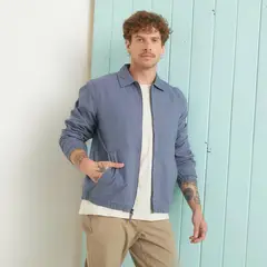 DOO AUSTRALIA - Chaqueta Casual Algodón Manga Larga Hombre