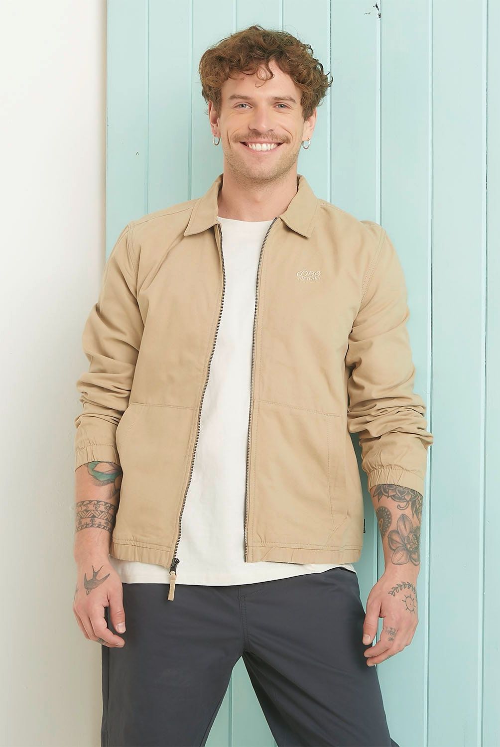 DOO AUSTRALIA - Chaqueta Casual Algodón Manga Larga Doo Australia Hombre