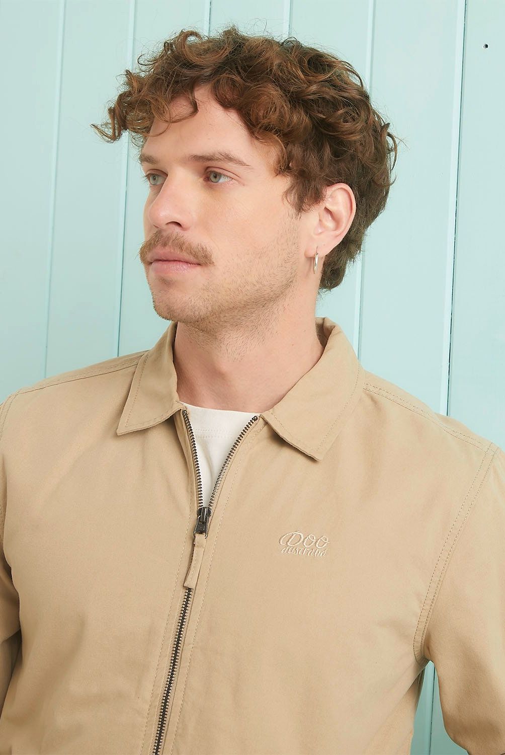DOO AUSTRALIA - Chaqueta Casual Algodón Manga Larga Doo Australia Hombre