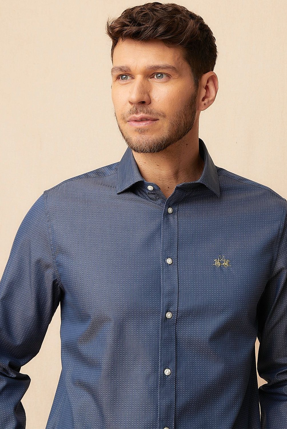 LA MARTINA - Camisa Manga Larga Casual Hombre La Martina