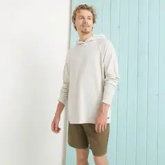 DOO AUSTRALIA - Polerón Manga Larga Casual Con Gorro Hombre