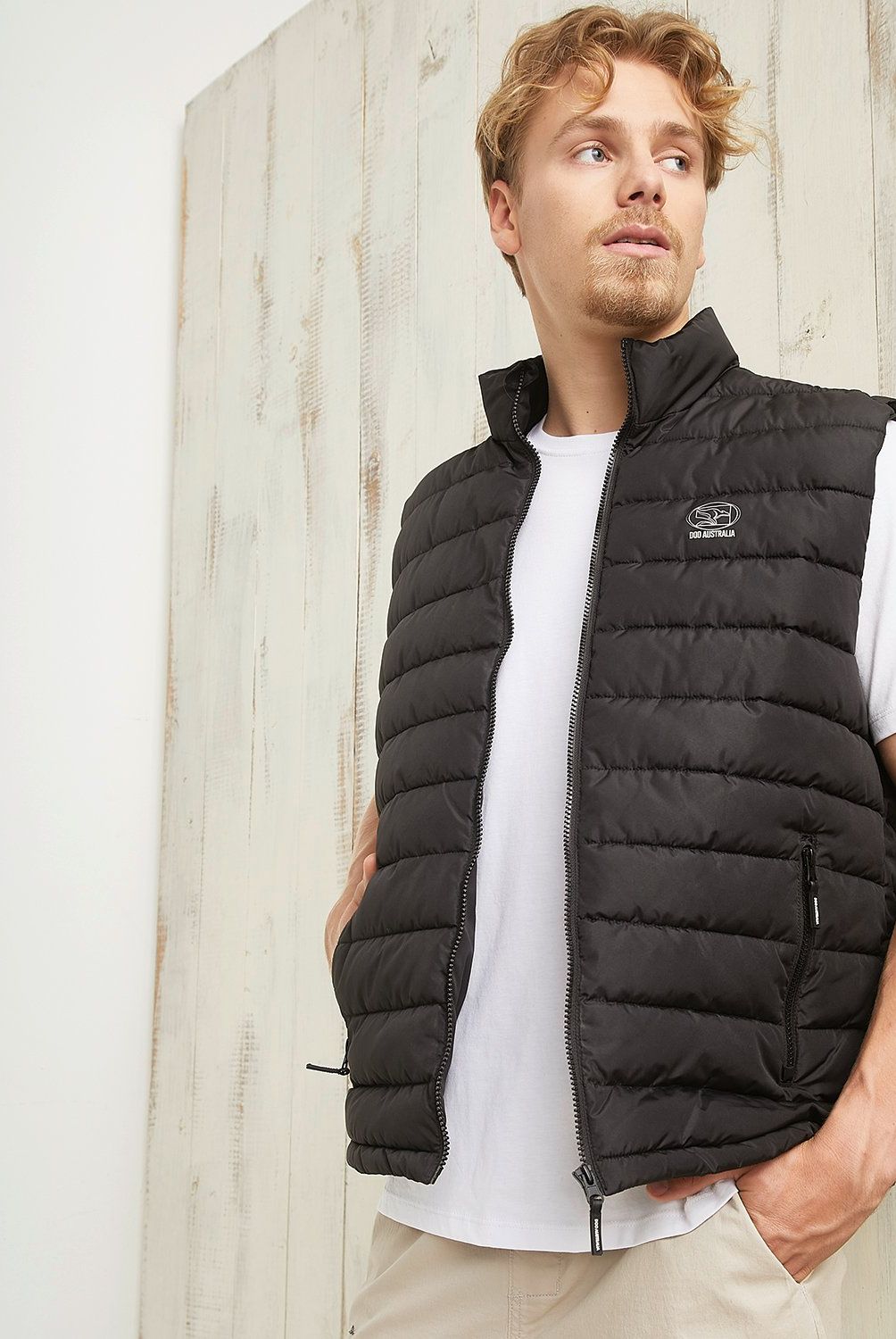 DOO AUSTRALIA - Chaleco Acolchado Doo Australia Sin Mangas Hombre Casual