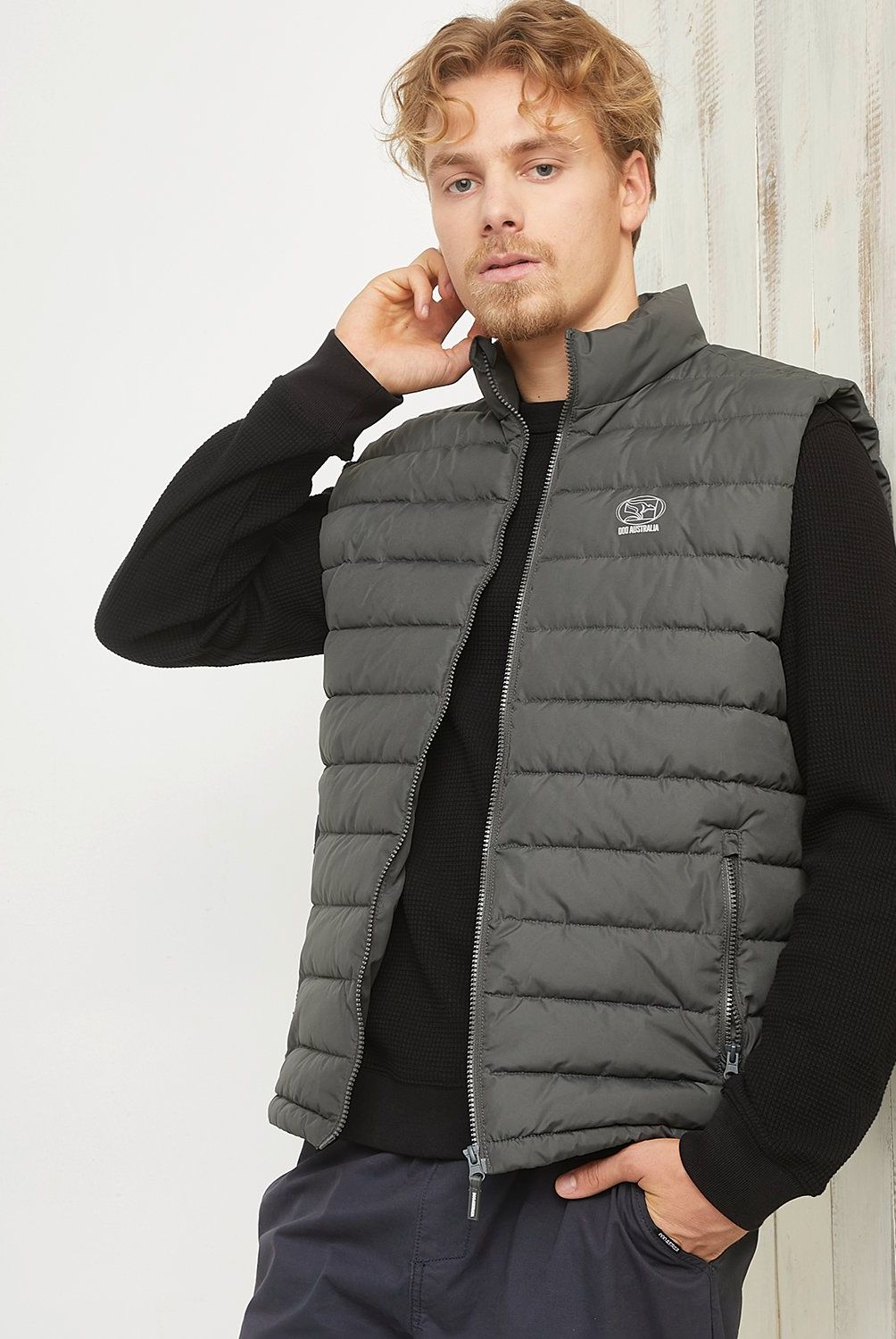 DOO AUSTRALIA - Chaleco Acolchado Doo Australia Sin Mangas Hombre Casual