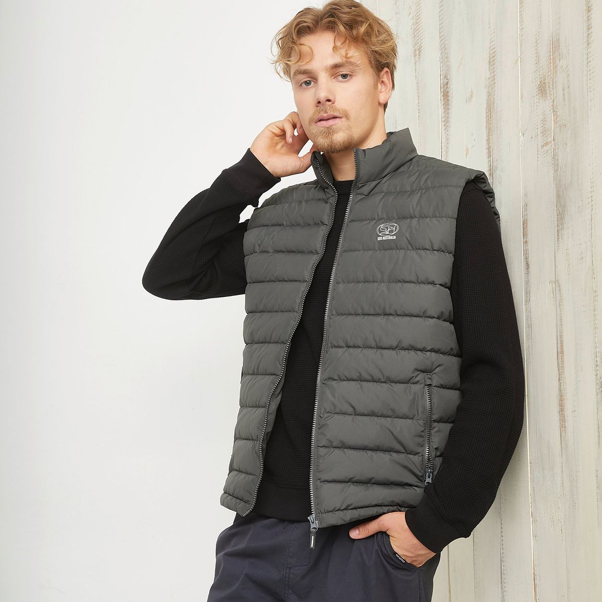 DOO AUSTRALIA - Chaleco Acolchado Doo Australia Sin Mangas Hombre Casual