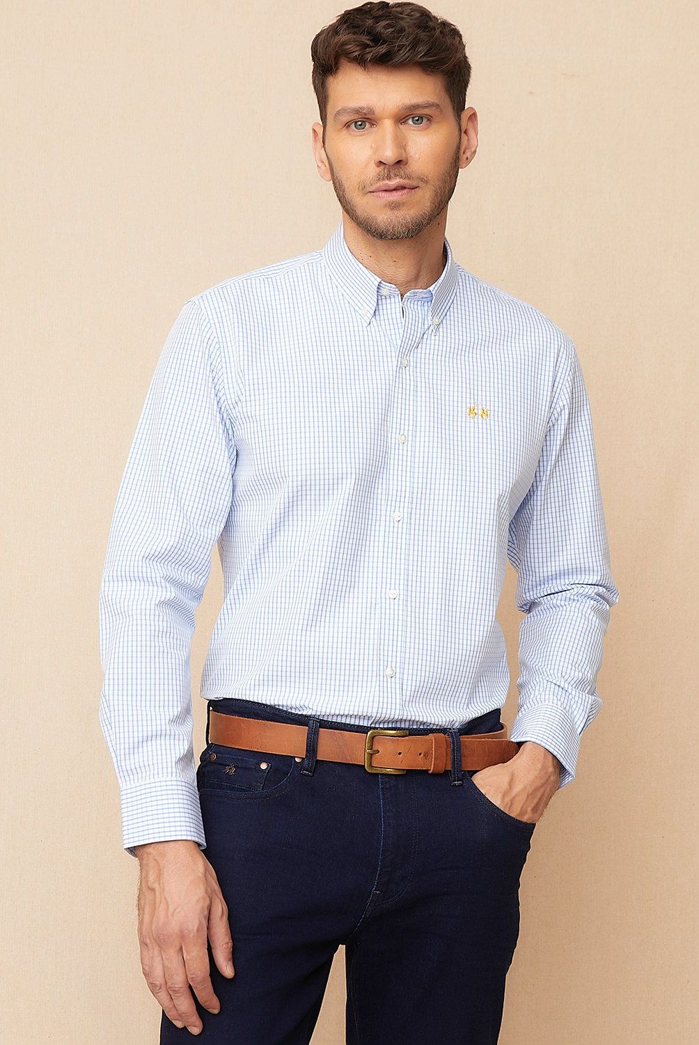 LA MARTINA - Camisa Manga Larga Casual Hombre La Martina