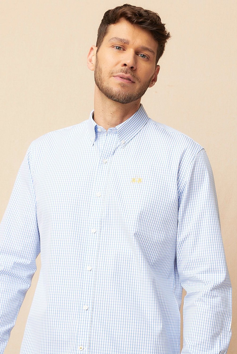 LA MARTINA - Camisa Manga Larga Casual Hombre La Martina