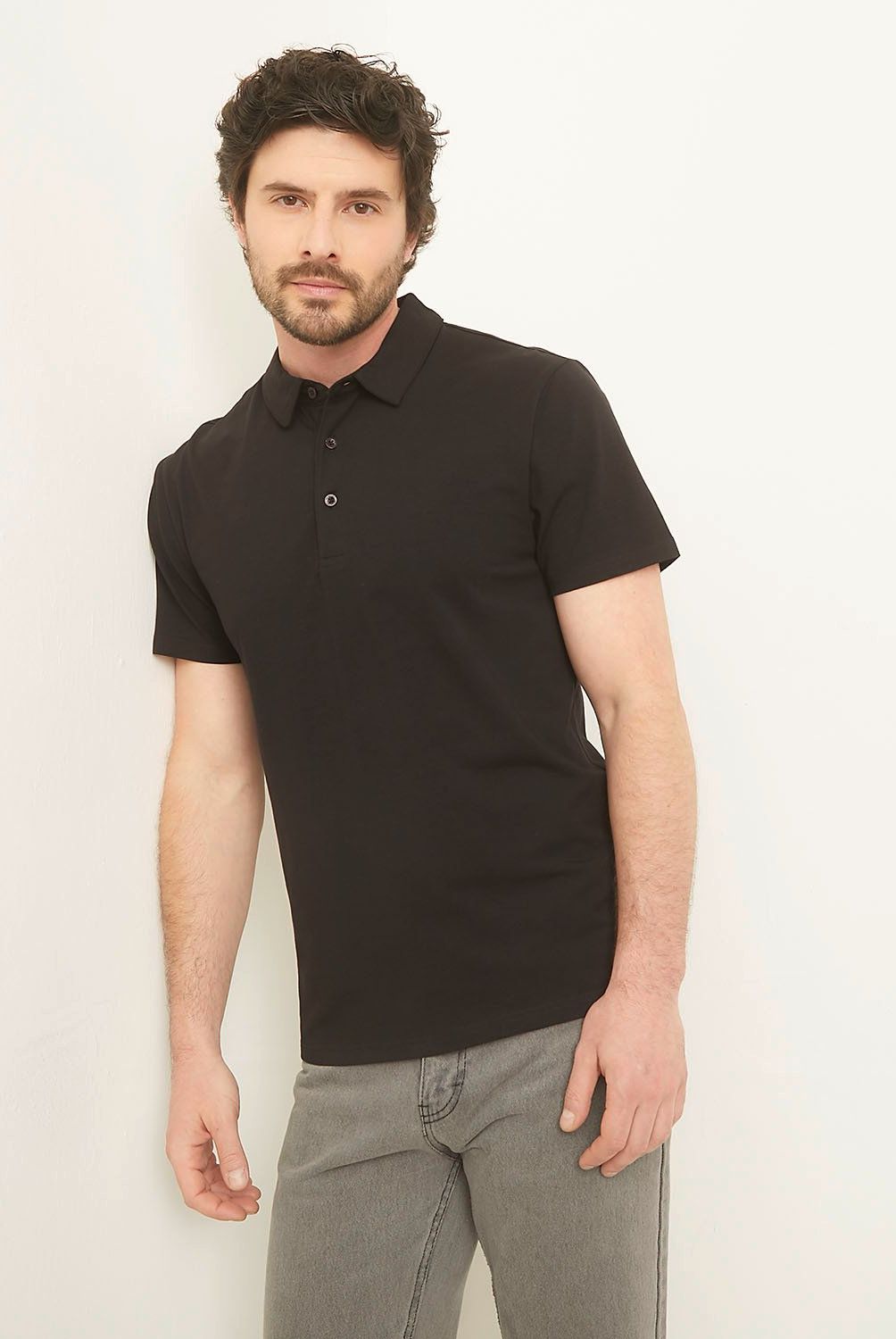 NEWPORT - Polera Polo Newport Manga Corta Algodón Hombre Fit Regular