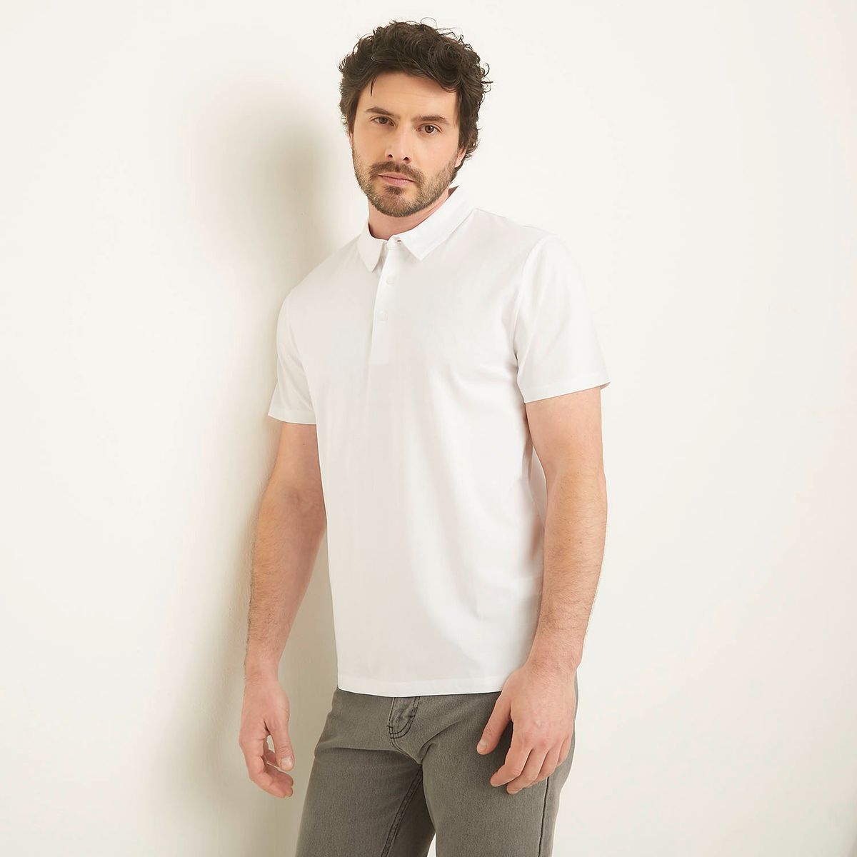 NEWPORT - Polera Polo Newport Manga Corta Algodón Hombre Fit Regular